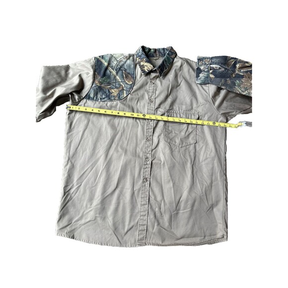 Vintage IDEAL Shirt Mens XL Or 2XL Superflauge Game Camo Hunting Button Up Nice! - Picture 3 of 10